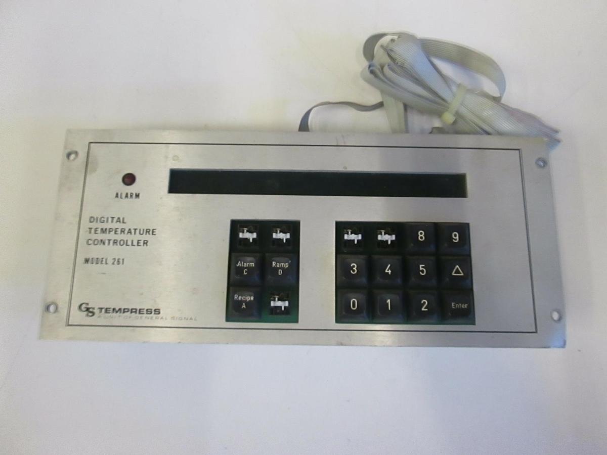 Used Canary Technology Temperature Controller Front Panel Model 261, Used