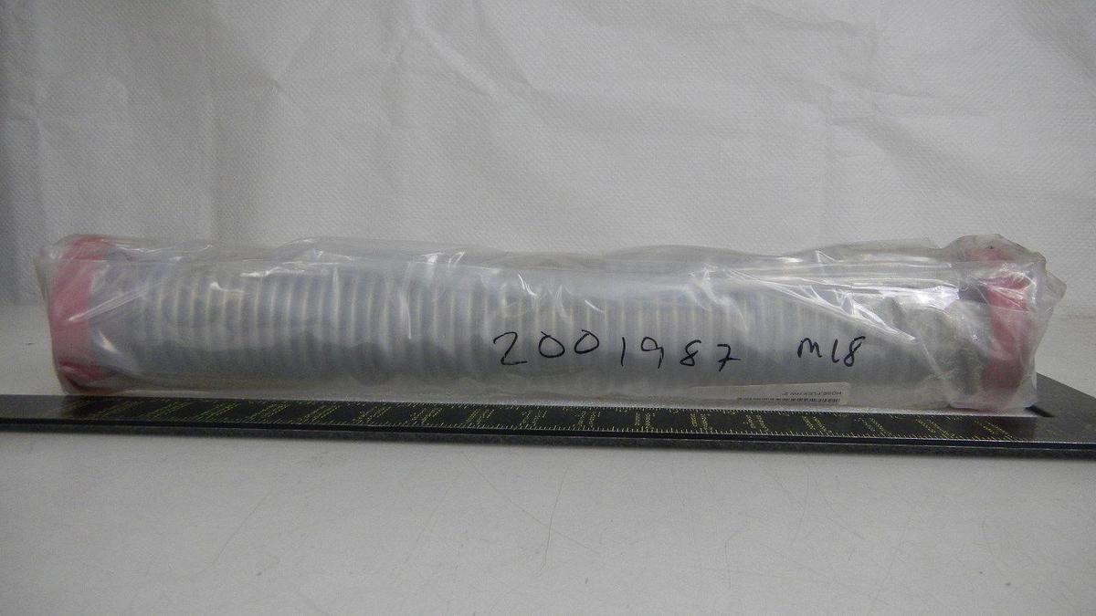 Used Nor-Cal Flexible SS Hose FH-200-18-2NW, 12", NW50 ,Medium Wall, NEW