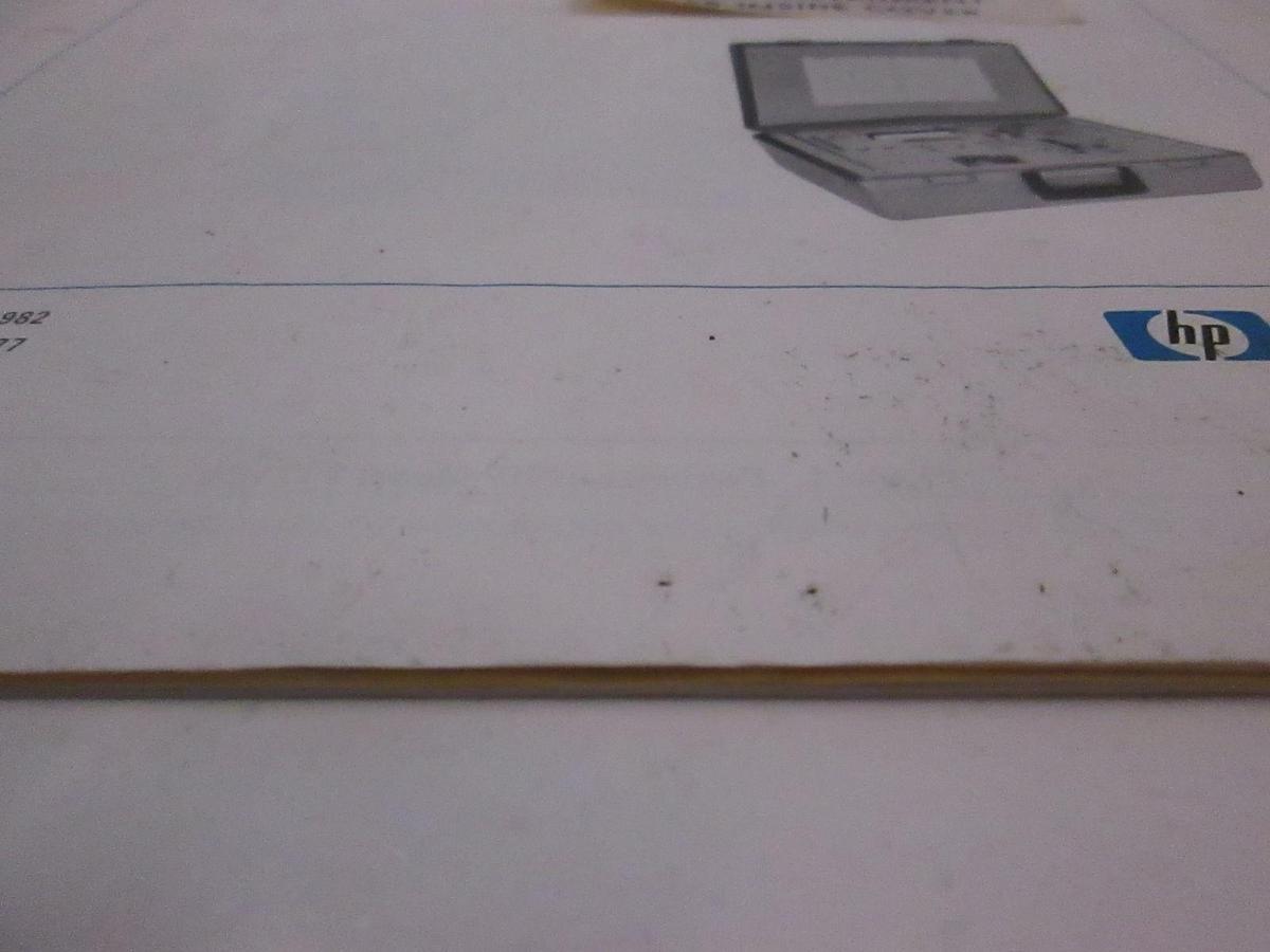 Used HP Model 11712A Support Kit Operating Manual, Used