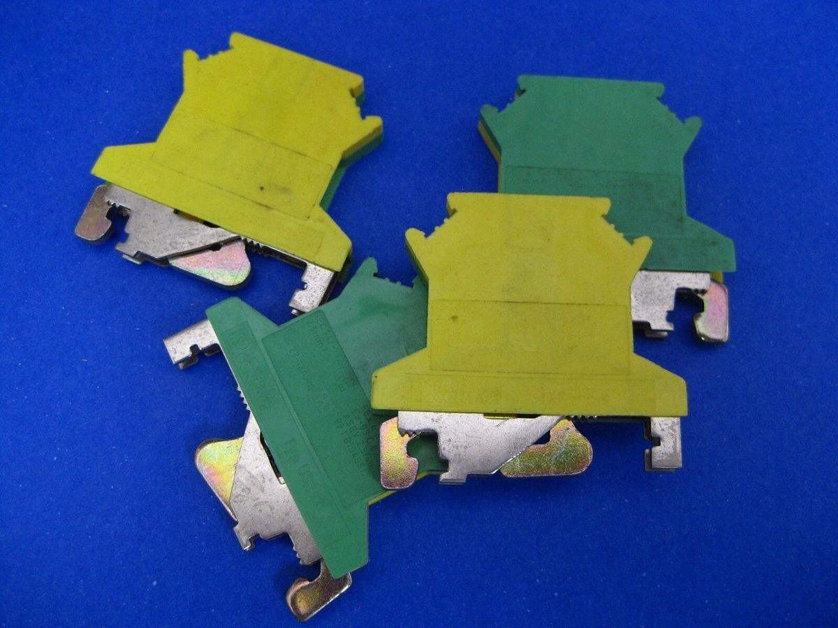 Phoenix Contact IEC 947-7-2 Grounding Terminal Block - Lot of 14 Used
