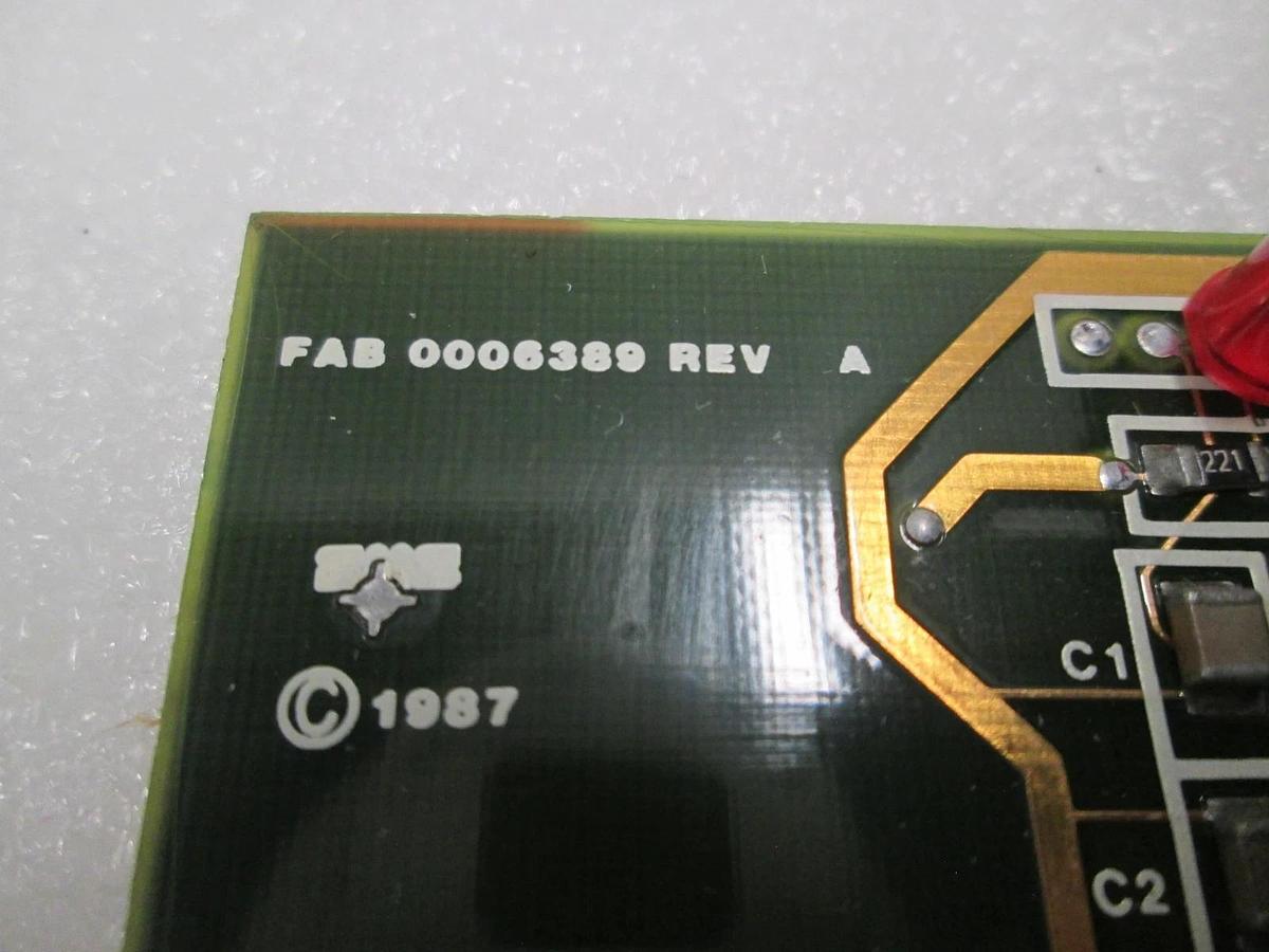 Used SMS, Processor Controller PCB Assy, 0006389, A-2003888, Used