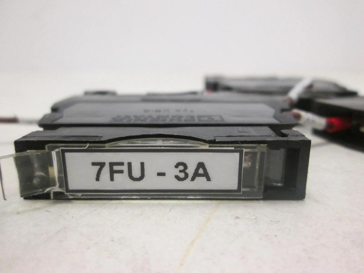 Used Phoenix Contact, Type USIG, Terminal Fuse Block, 3A, Used, Lot of 3