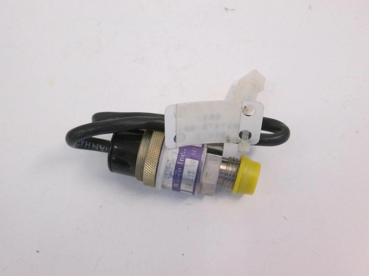 Used Wasco 76B-8537-1/4529-3 Pressure Switch Assy w/ Cable