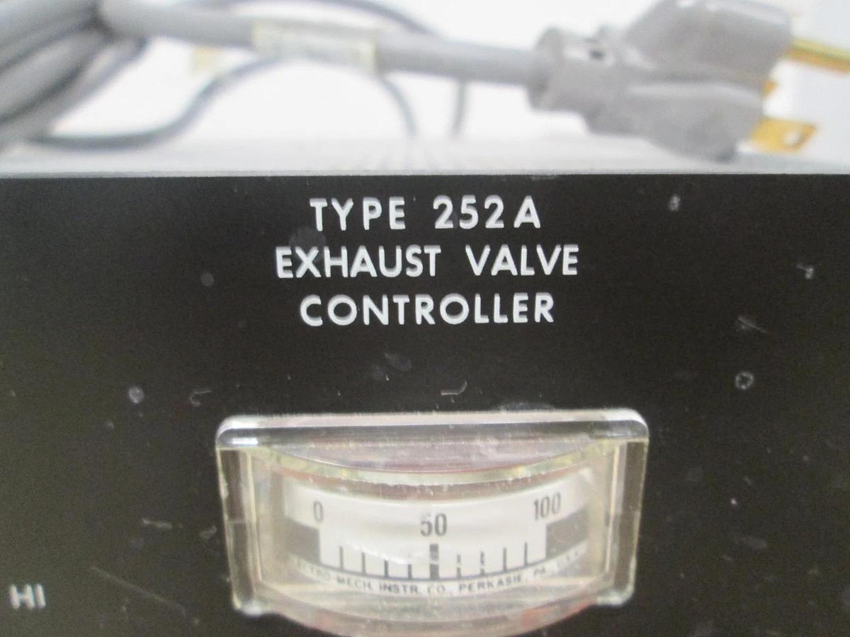 Used MKS, Type 252A, Exhaust Valve Controller, 252A-1-VP0, Used