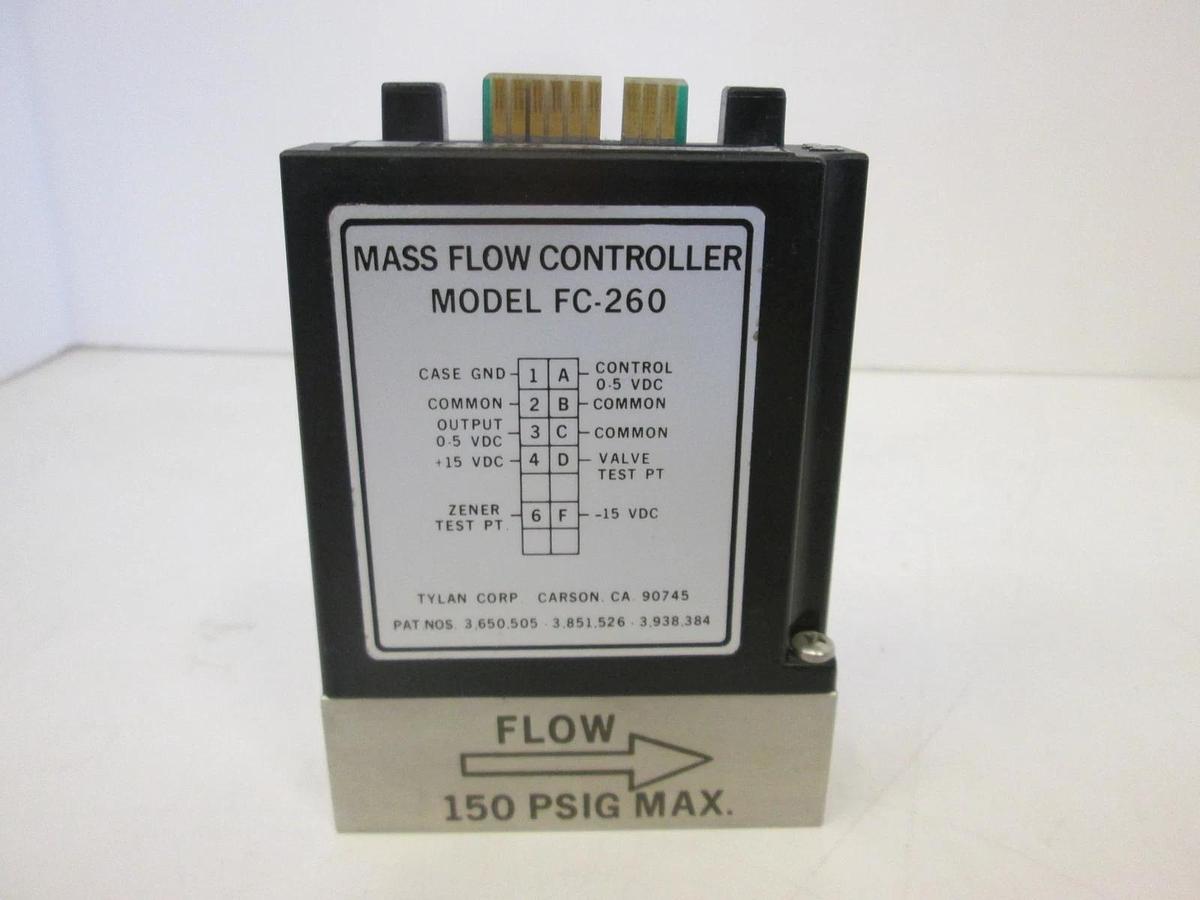 Used Tylan, FC-260, Mass Flow Controller, H2, 500 SCCM, Used