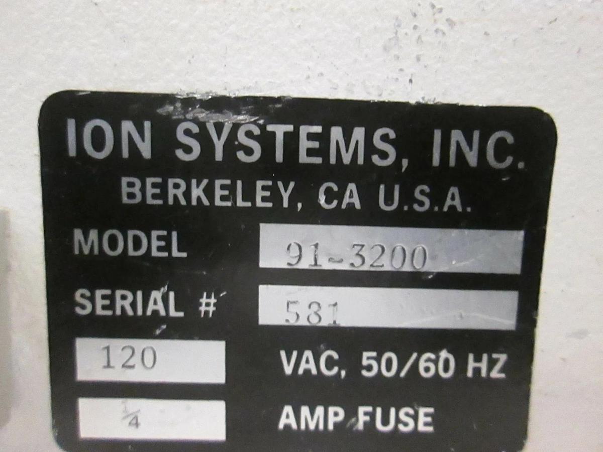 Used Ion Systems, Inc, Nil Stat FlowBar System, 91-3200, Used