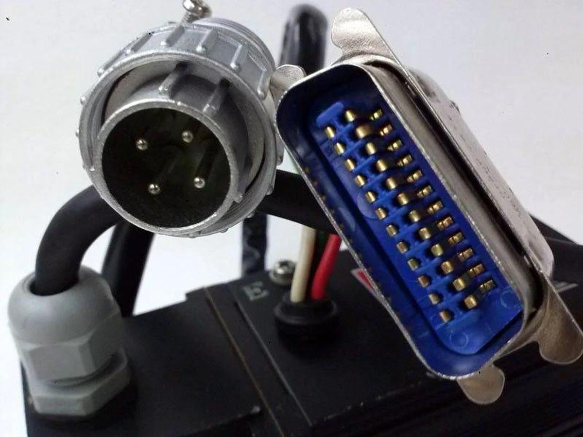 Used Panasonic MFA015HATNSB AC Servo Motor, 150W 5000RPM, Used