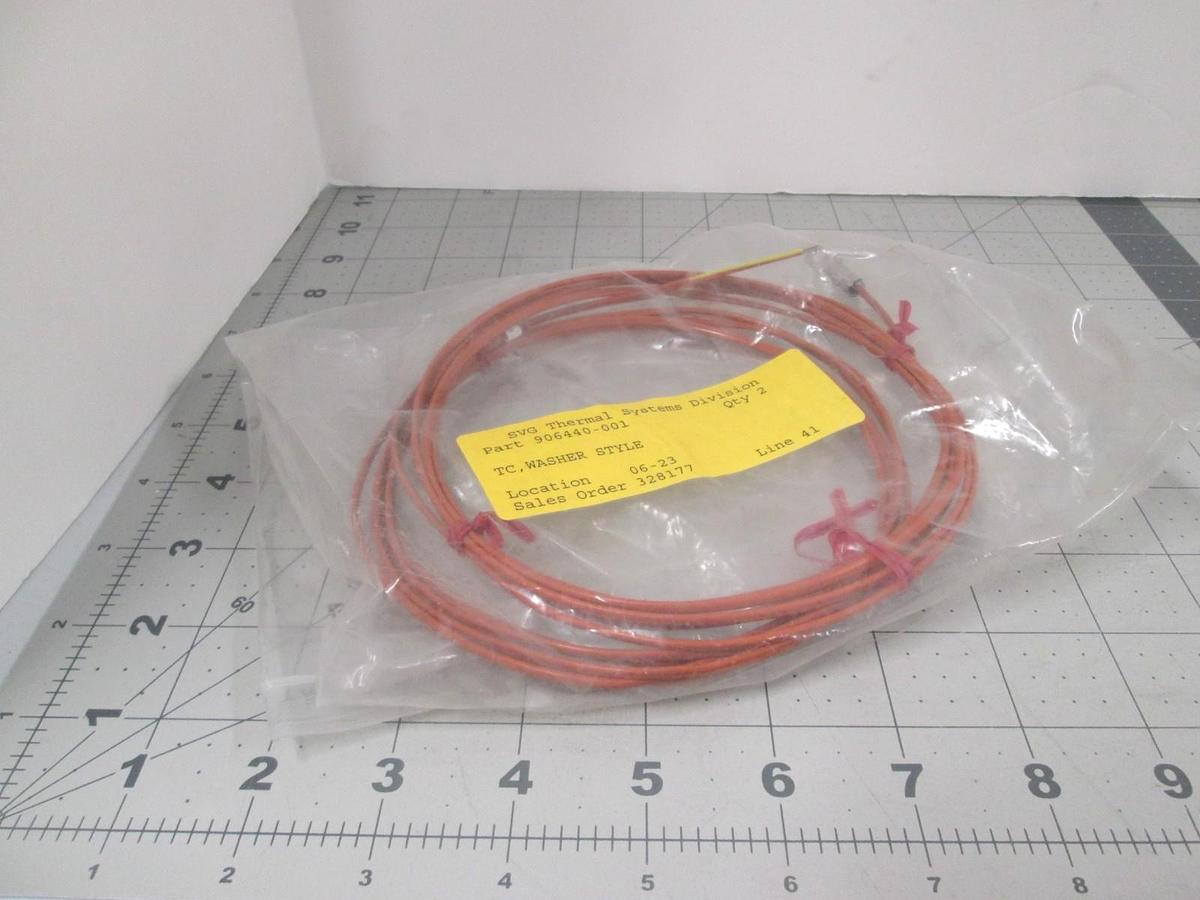 Watkins Johnson, 906440-001, Thermocouple 2-Wire Harness for WJ999, New, Single