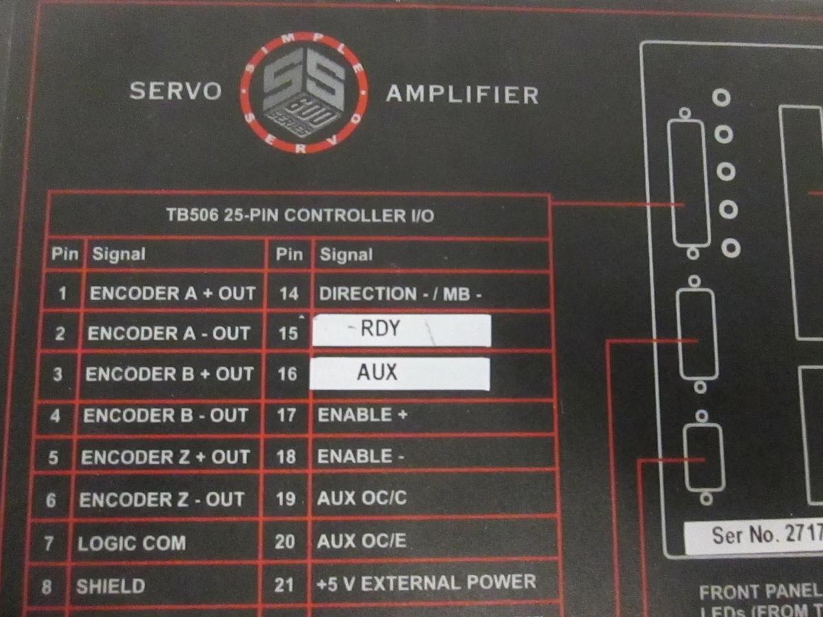 Used Servo Amplifier, SS604A-0028, Used