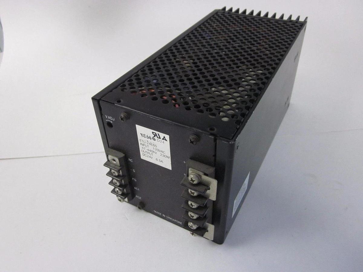 Used Matsushita ETU-24E65 Power Supply 24 VDC, 6.5 AMP, 120 VAC