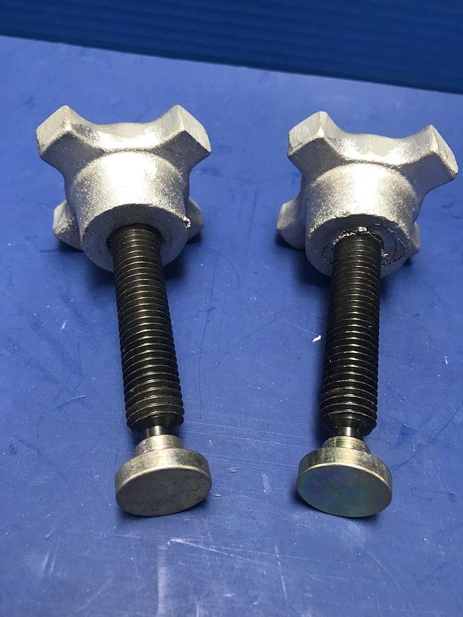 Used CARR-LANE CL-11-KSA, 5/8-11 Knob Shoe Assembly Lot of 2