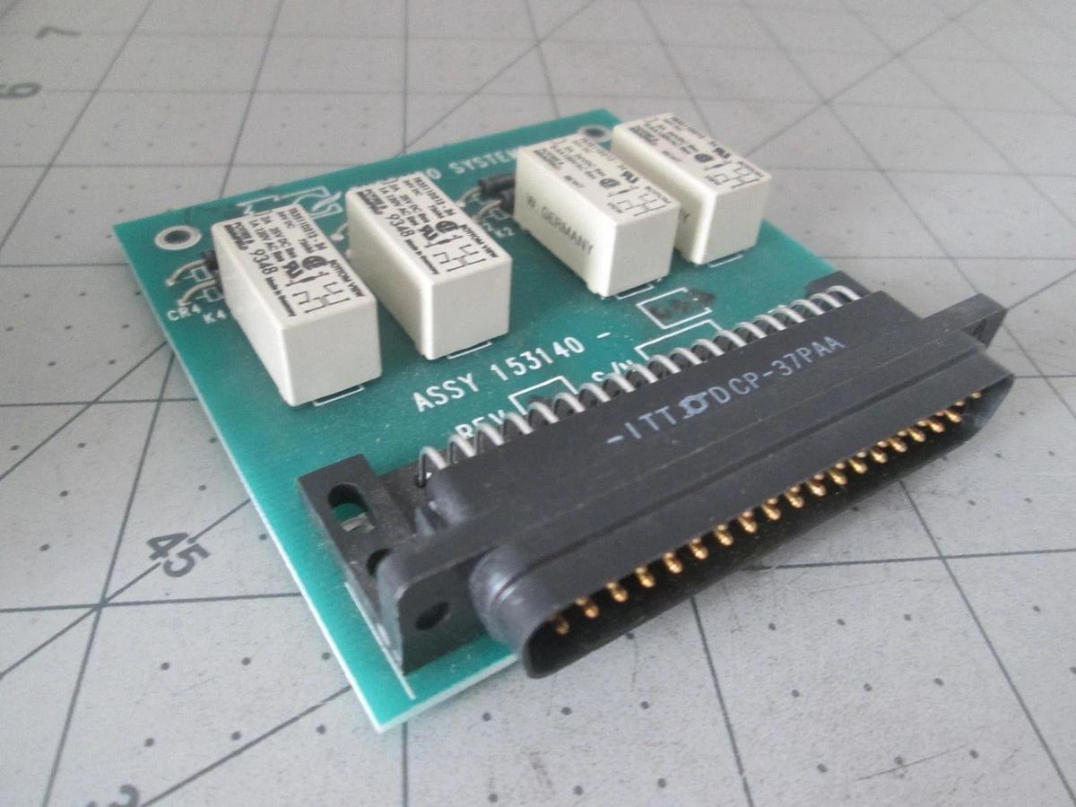 SPT Micro, 153140-002, Quad Relay PCB Assy, New