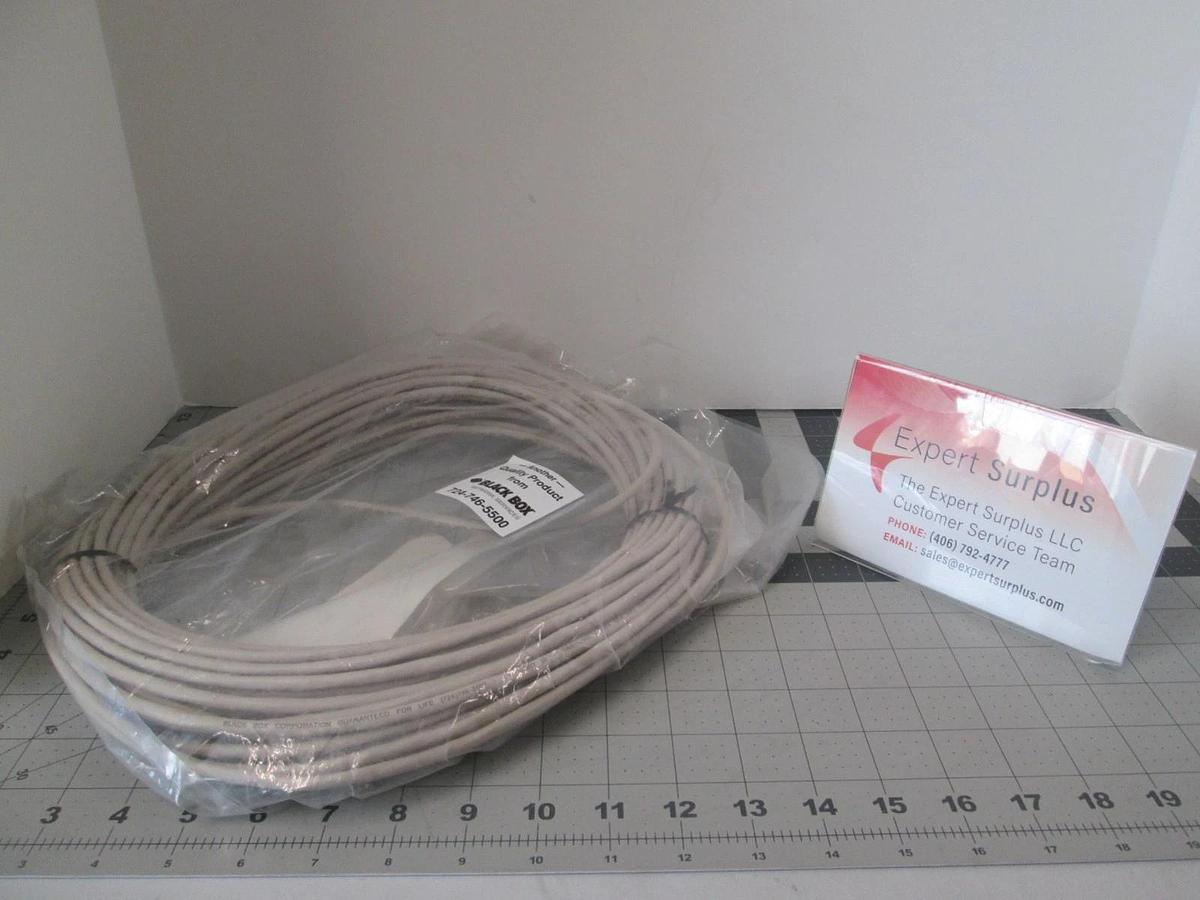 Used Black Box, TIAJEIA-568B-2, Network Cable, 75', New