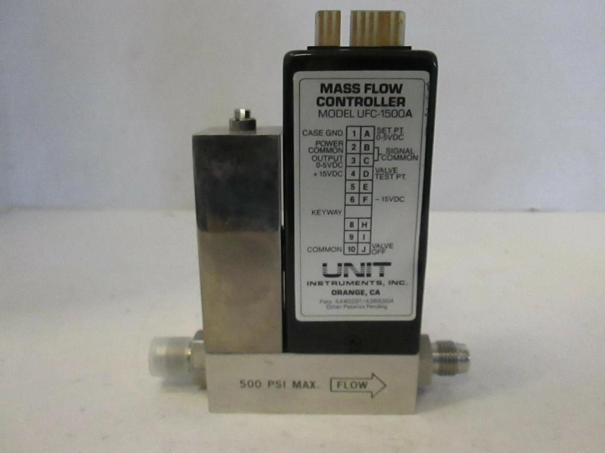 Used Unit UFC-1500A, Mass Flow Controller MFC, WF6, 200 SCCM, Used