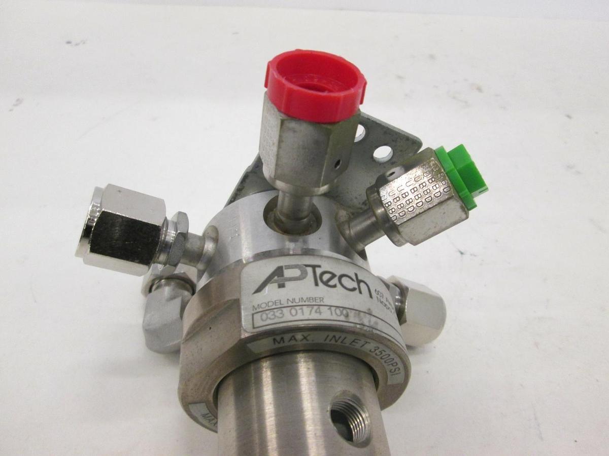 Used APTech, 033 0174 100, 5 Port Regulator, Used