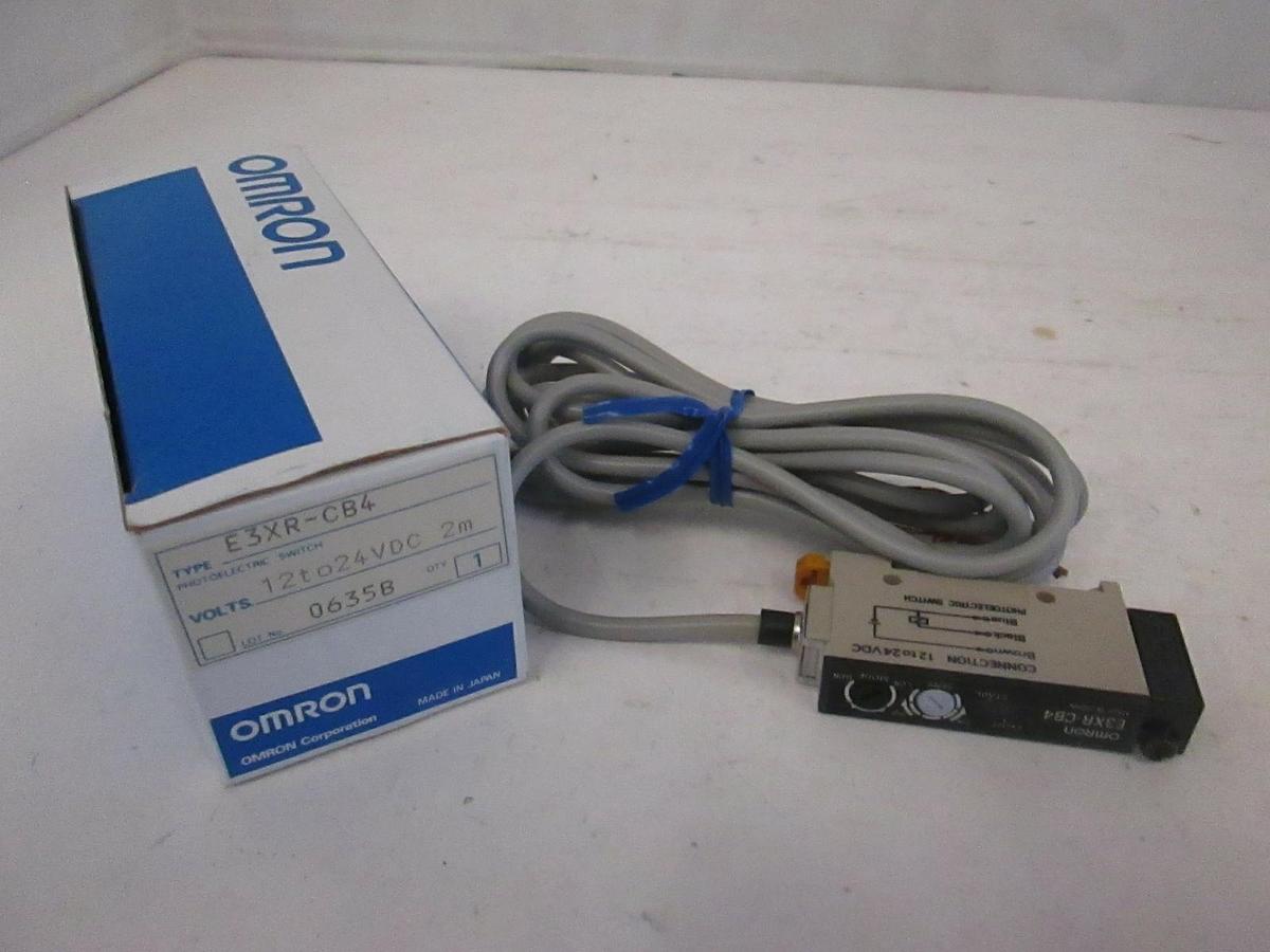 Omron E3XR-CB4 Photoelectric Switch, New Open Box