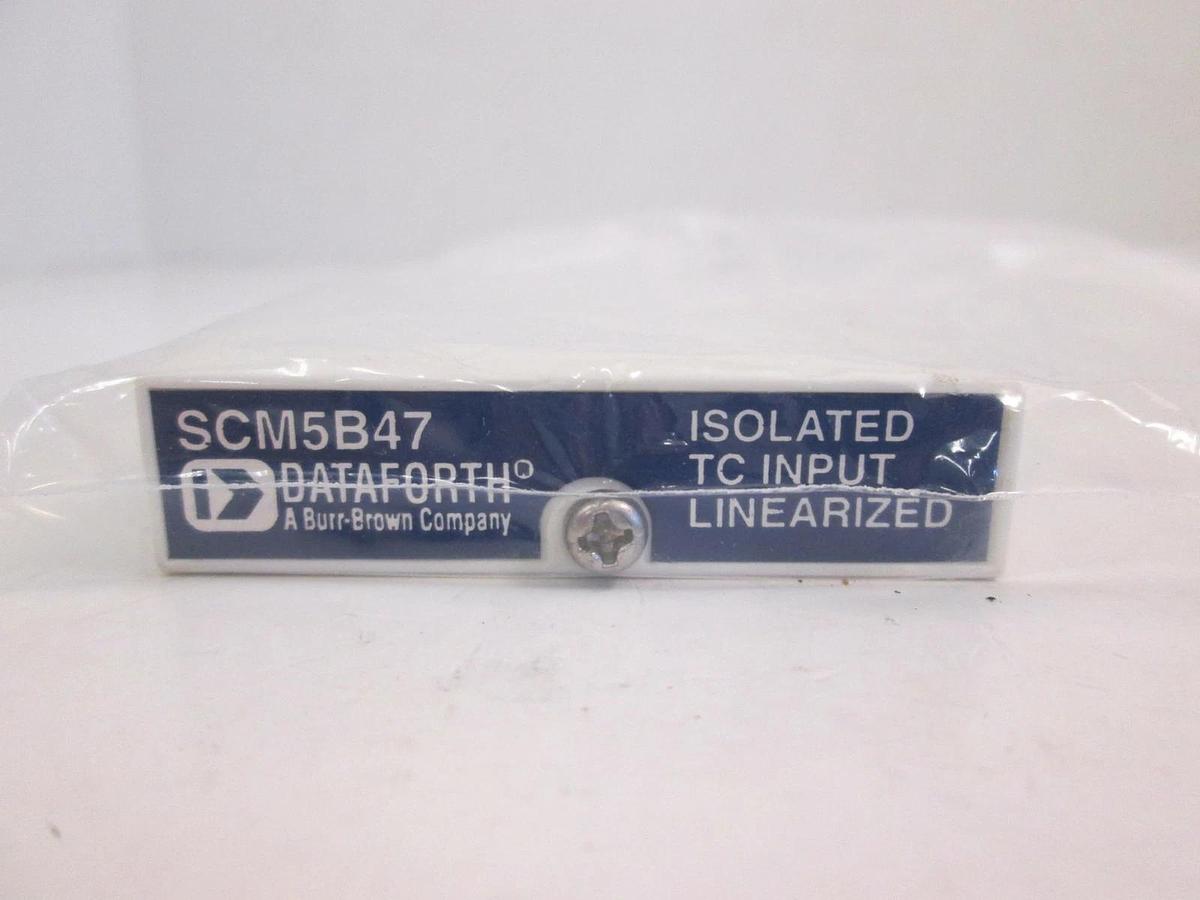 Used DATAFORTH SCM5B47 TYPE S Linearized Isolated Thermocouple Input Module , Used