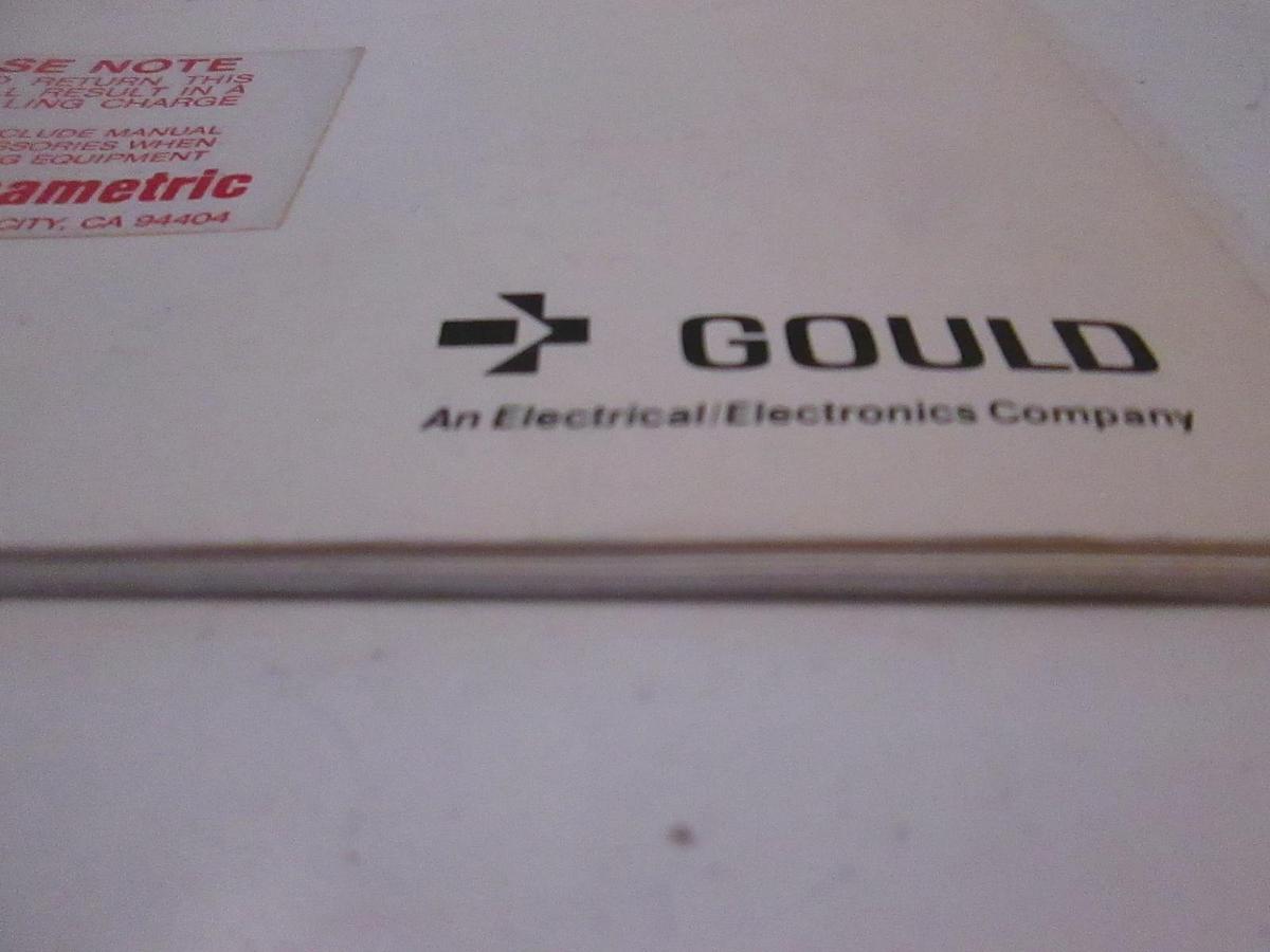 Used Gould Model K100-D GPIB Operating and Service Manual, Used