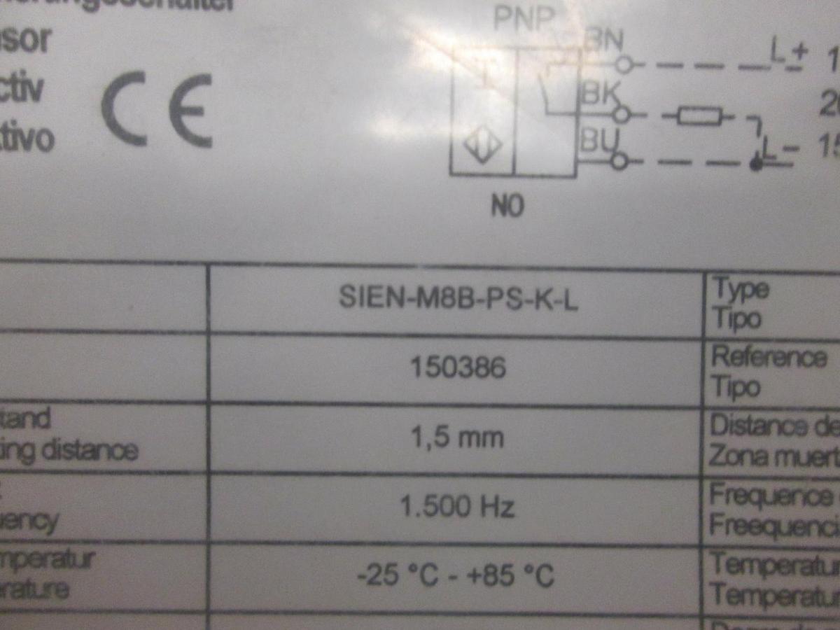 Festo, Magnetic Switch, SIEN-M8B-PS-K-L, New
