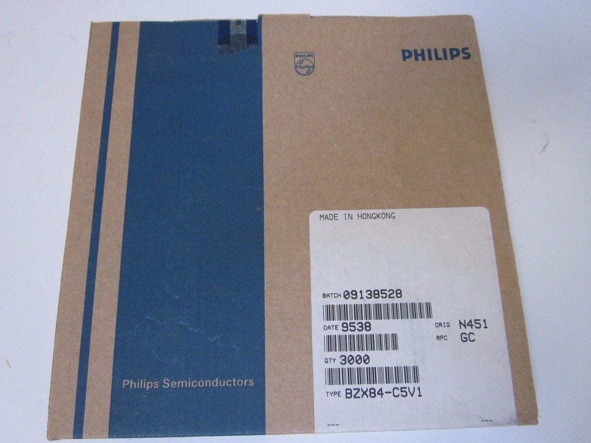Used BZX84-C5V1 Voltage Regulator Diode, Philips, Reel of 3000