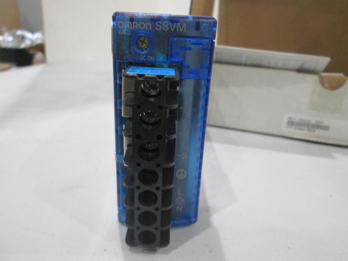 Used Omron, S8VM-10012CD, Power Supply, 100-240 VAC, 12VDC, New