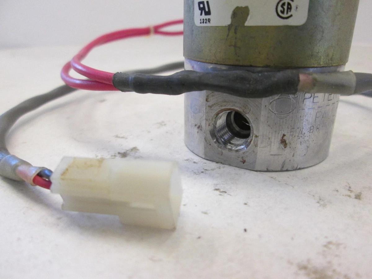 Used Peter Paul Electronics, Solenoid Valve, 23Z0249TQV, 24V. 9.5W. 1/16" x 3/32,Used