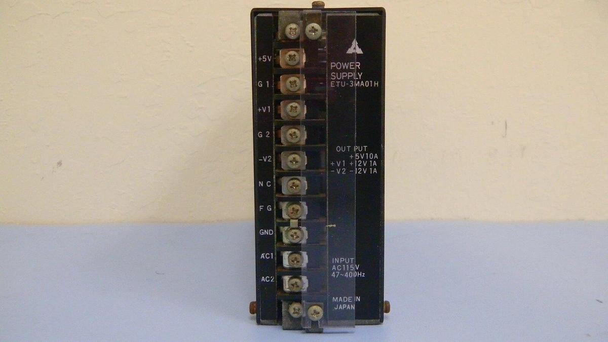 Used Matsushita ETU-3MA01H Power Supply, Out - LOT of 2