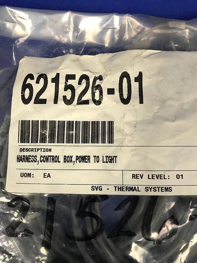 AVP furnace 621526-01 Power to Light Control Box Harness Assembly, New