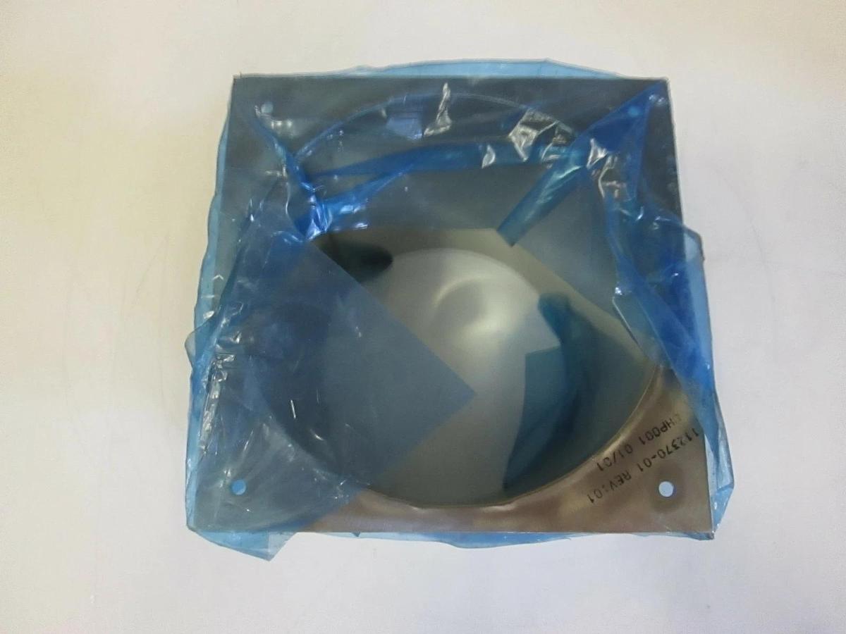 Used Applied Materials Flange, Round to Square Assy, 112370-01 6" x 6" x 5 1/2", Used