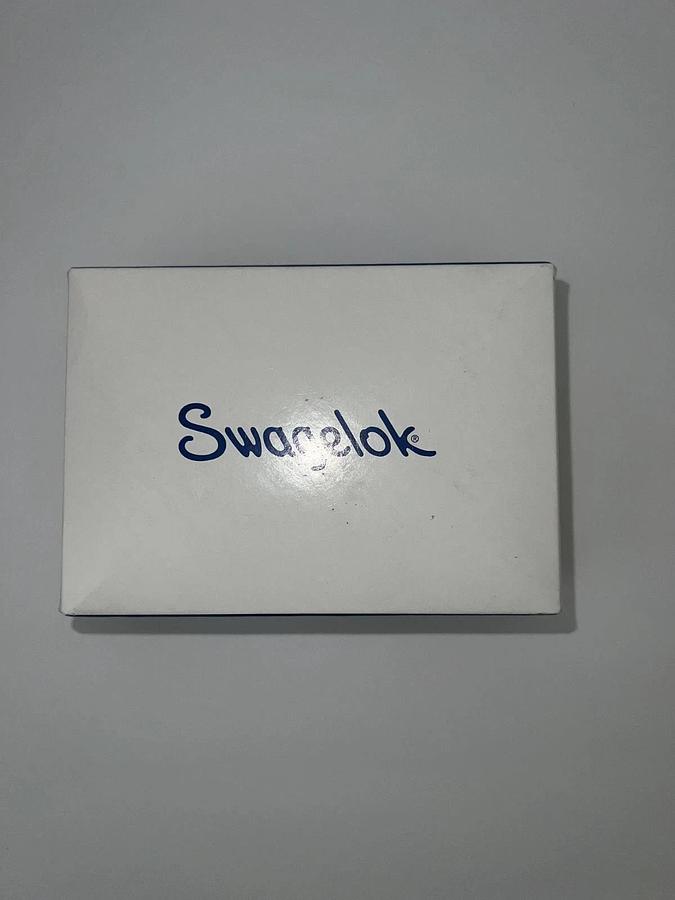 Used Swagelok 6LVV-DPRFR4-P VIM-VAR Manual Diaphragm Sealed Valve - Blue/Silver
