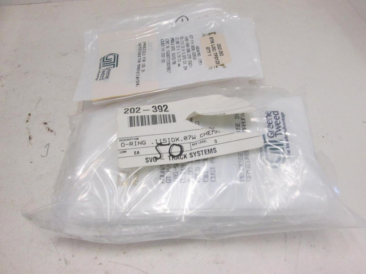 GREENE TWEED, 9006-SD550, O-RING,0.070Dx0.115ID,CHEMREZ, AQUAPRO, New, Lot of 57