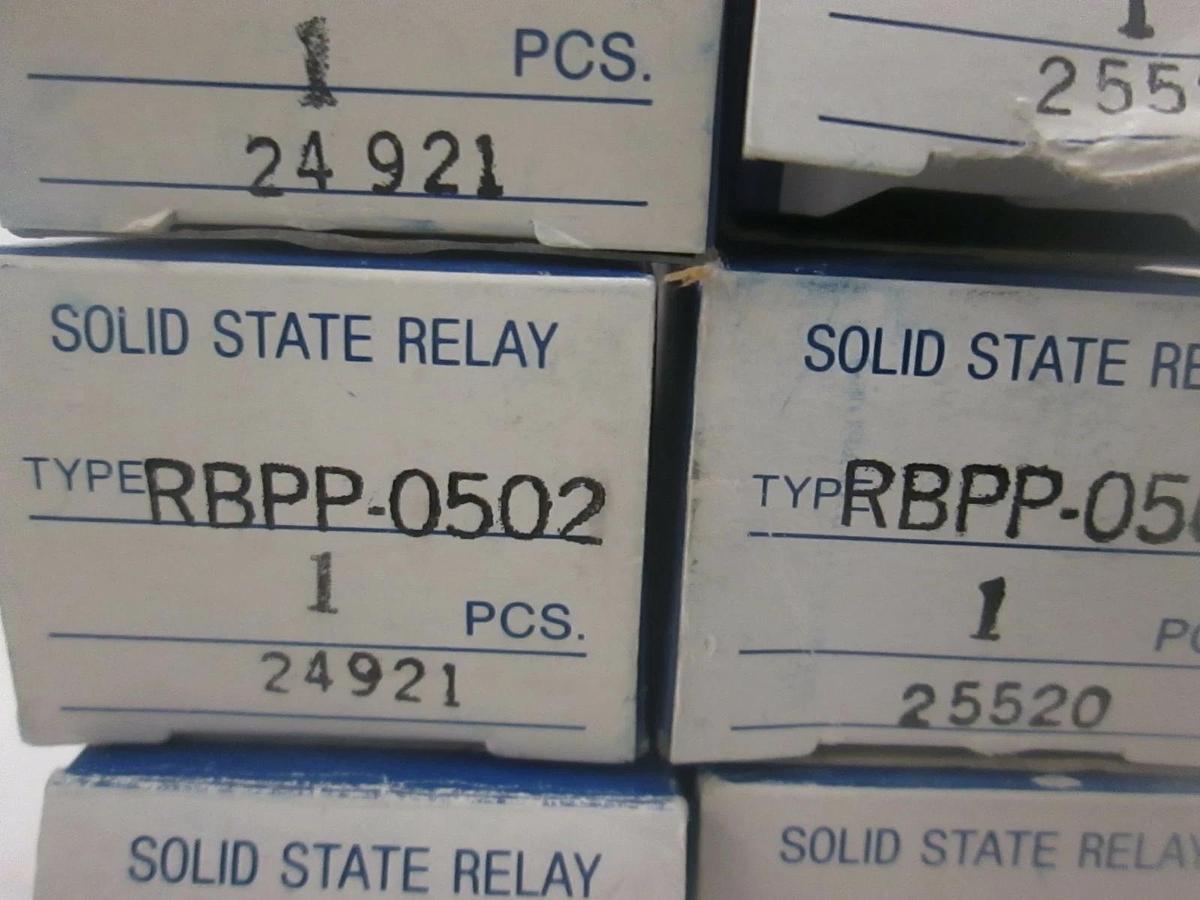 Idec, Solid State Relay, RBPP-0502, New, Lot of 6