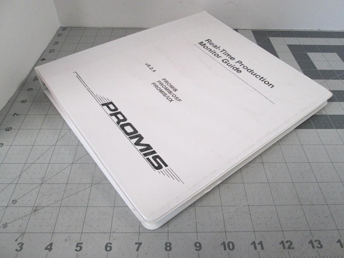 Used Promis, Real Time Production Monitor Guide, v5.2.4, Used