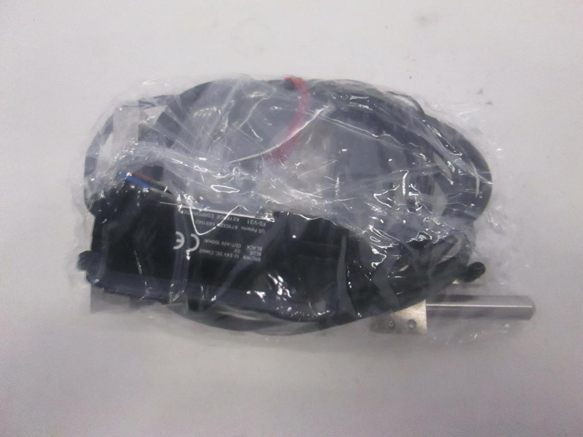 Used Spacer Sensor Stand Assy, AMP FS-V31, Keyence 35FZ, Lens, Used