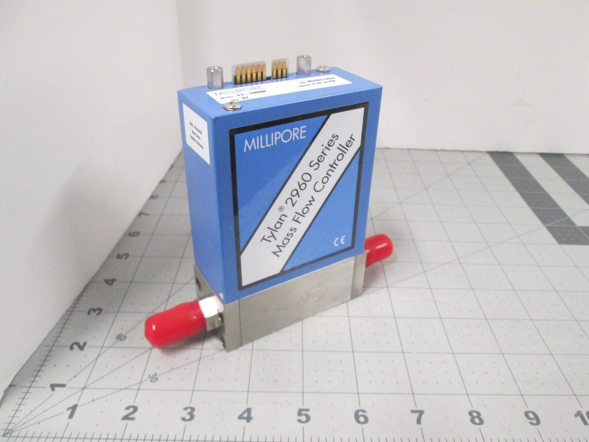 Millipore, FC-2960M, N2. 0.02 SLPM, Mass Flow Controller, New