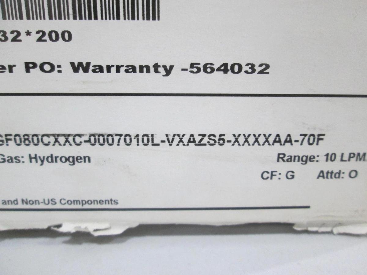 Brooks, GF080CXXC, 20000 ccm, O2 Gas, Mass Flow Controller, New