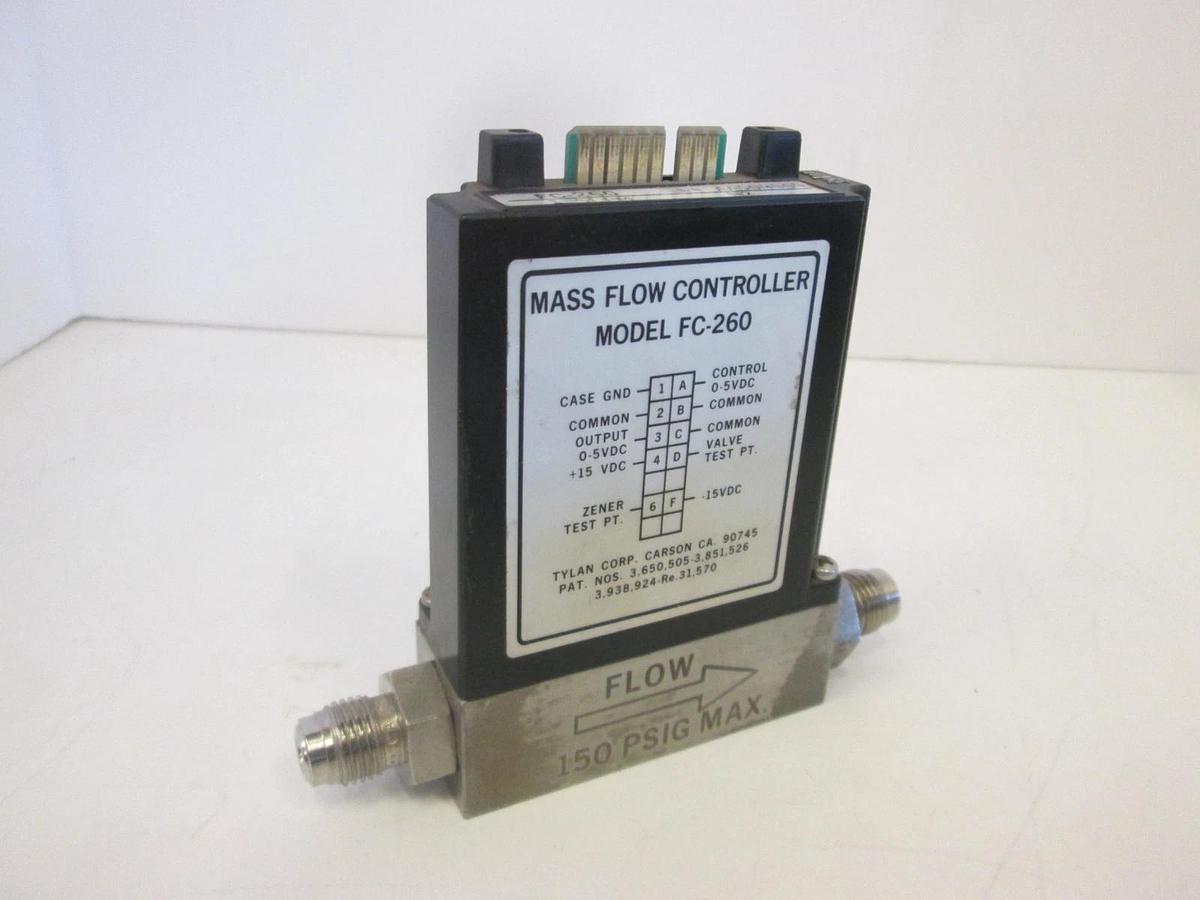 Used Tylan, FC-260, Mass Flow Controller, N2, 1 SLPM, Used