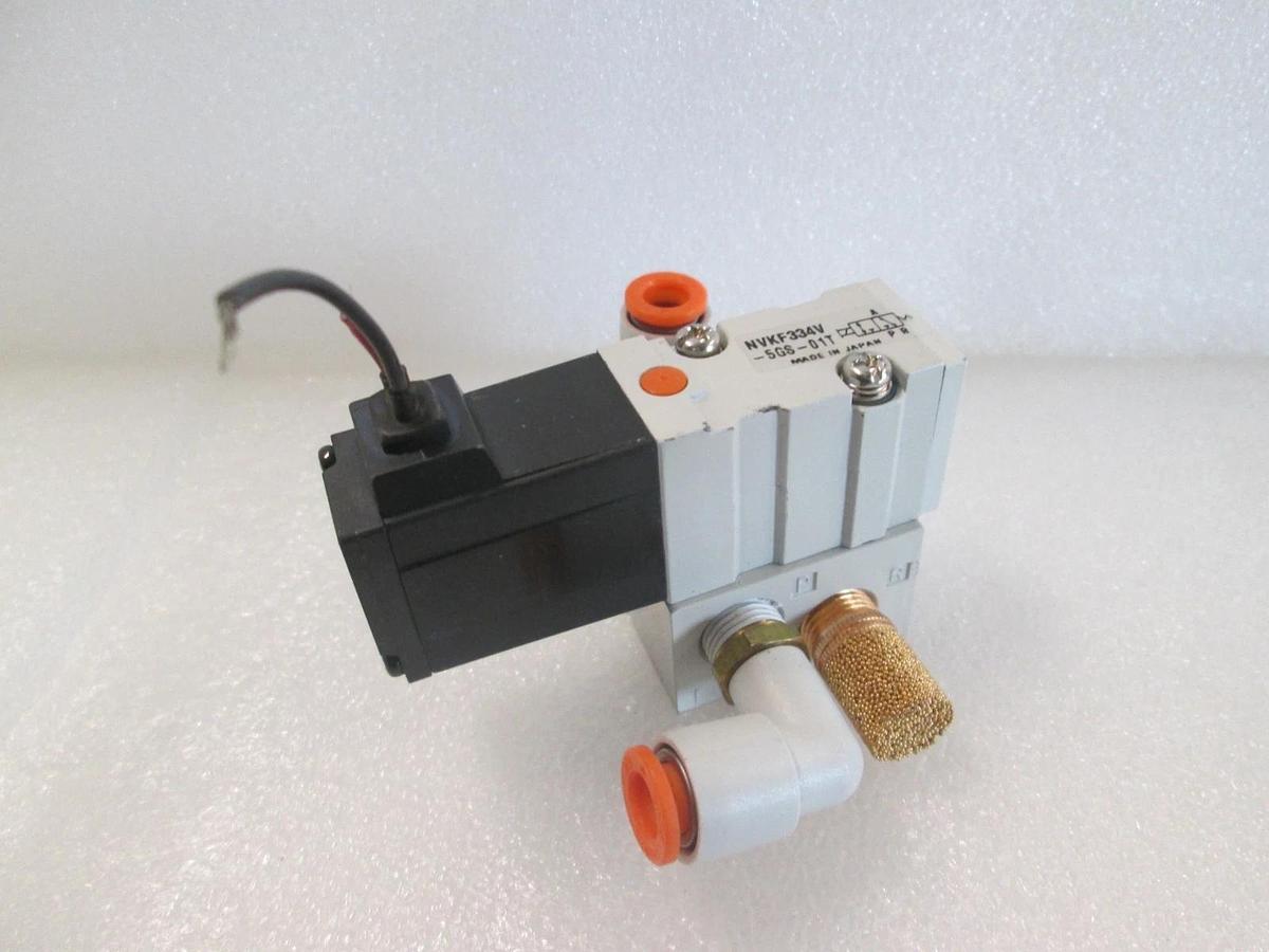 Used SMC, NVKF334V-5GS-01T, Solenoid Valve Assy, Used