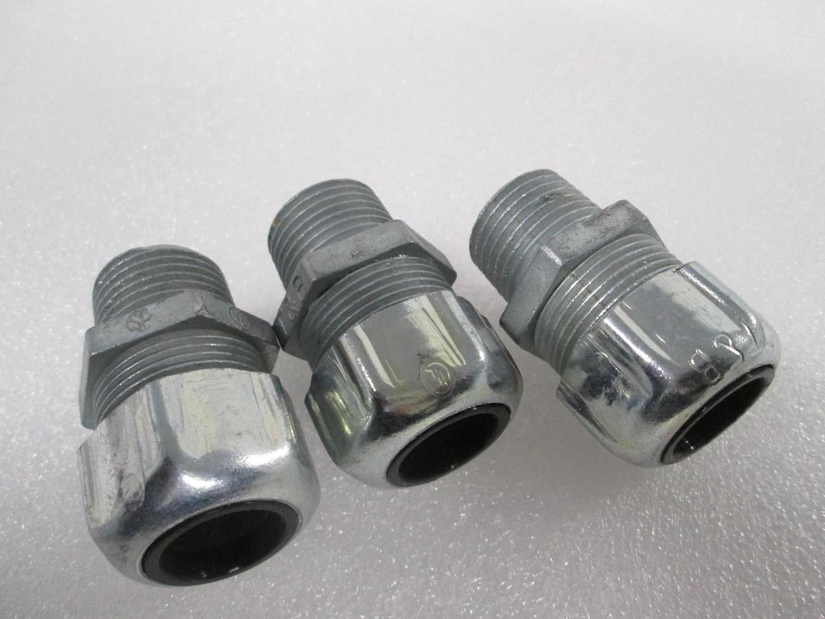 T&B, 205-356, 1/2" Connector, New, Lot of 3