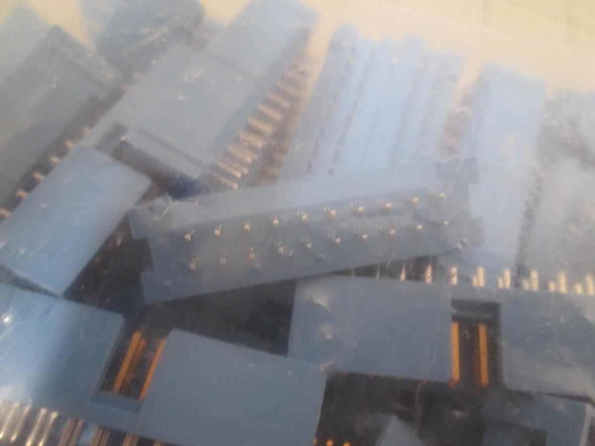 AMP, 609-2027, 20 POS, 2 Row Male Header Connector, New, Lot of 250