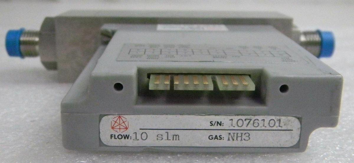 Used ASM AFC-261, Mass Flow Controller, Gas- NH3, Range- 10 SLM, 1/4" M I/O VCR, Used