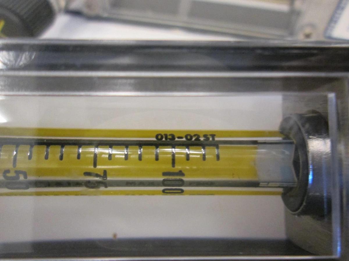 Used Cole Parmer, PMR1-010934, Flowmeter, 5-100, Used, Lot of 2