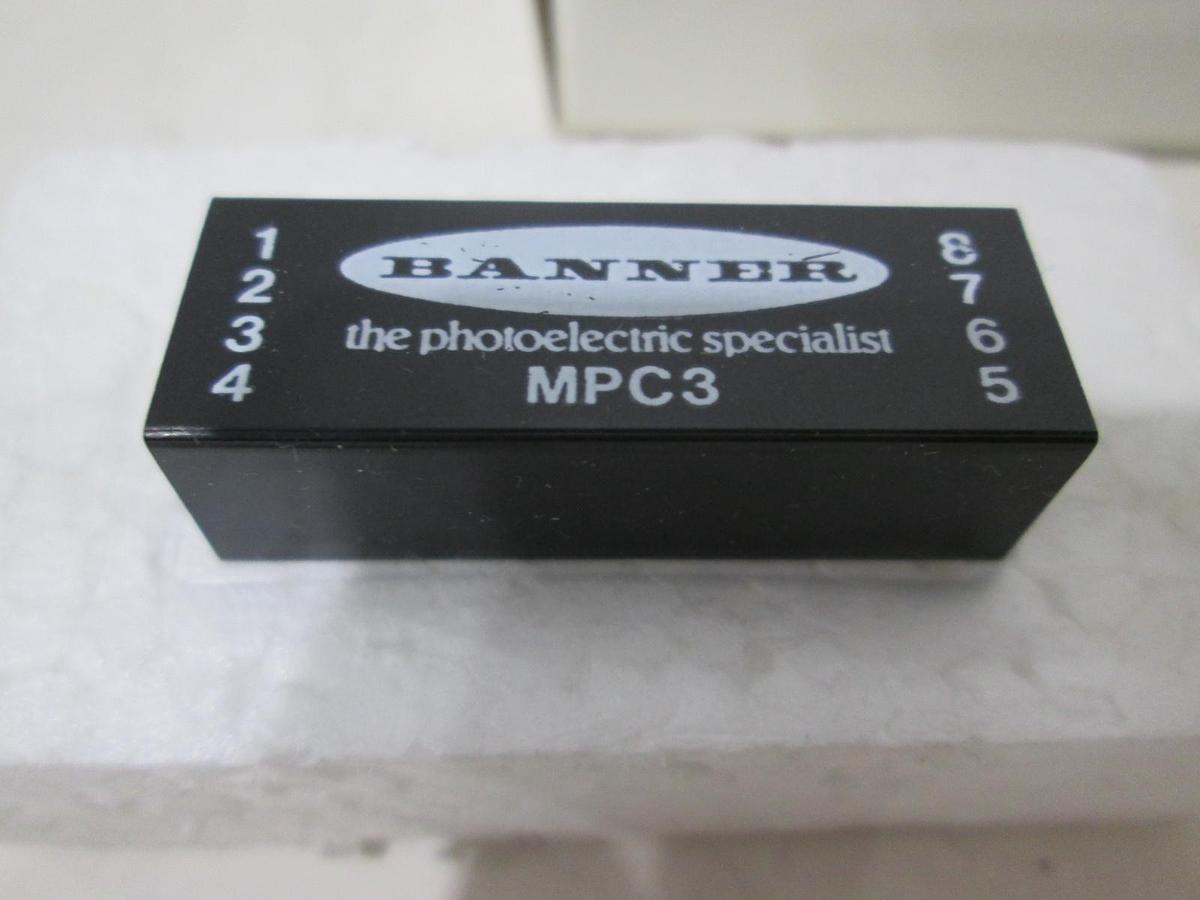 Used Banner, MPC-3, Photoelectric Modulated Amplifier, New
