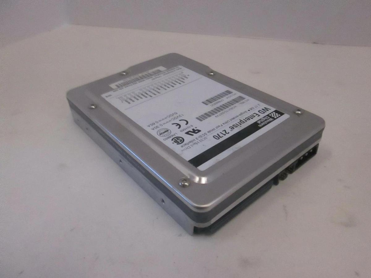 Used Western Digital, WD Enterprise 2170, SCSI Hard Drive, WDE2170, Used