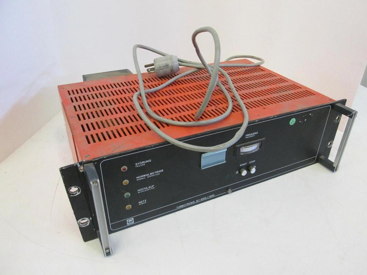 Used Leybold, Turbotronik, NT 1000/1500, Vacuum Pump Controller, Used