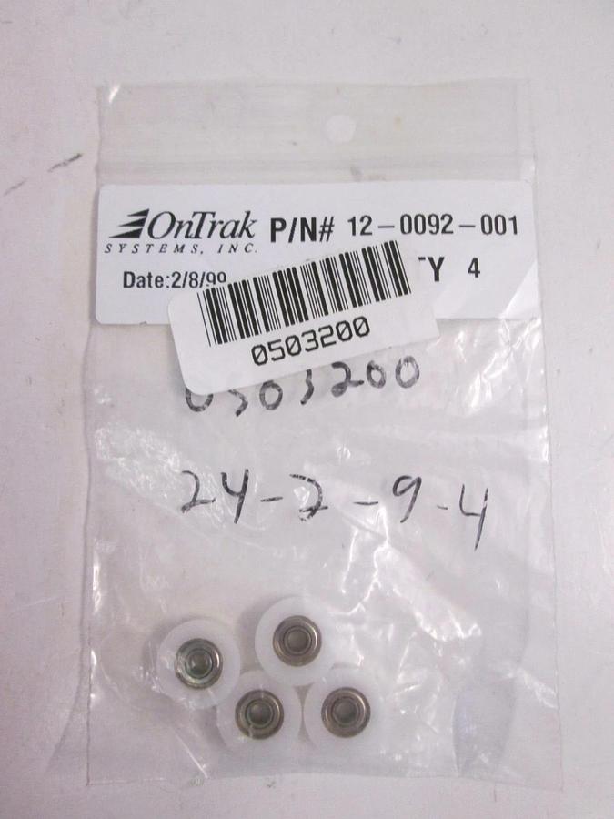 OnTrak 12-0092-001 Pulley, Lot of 4