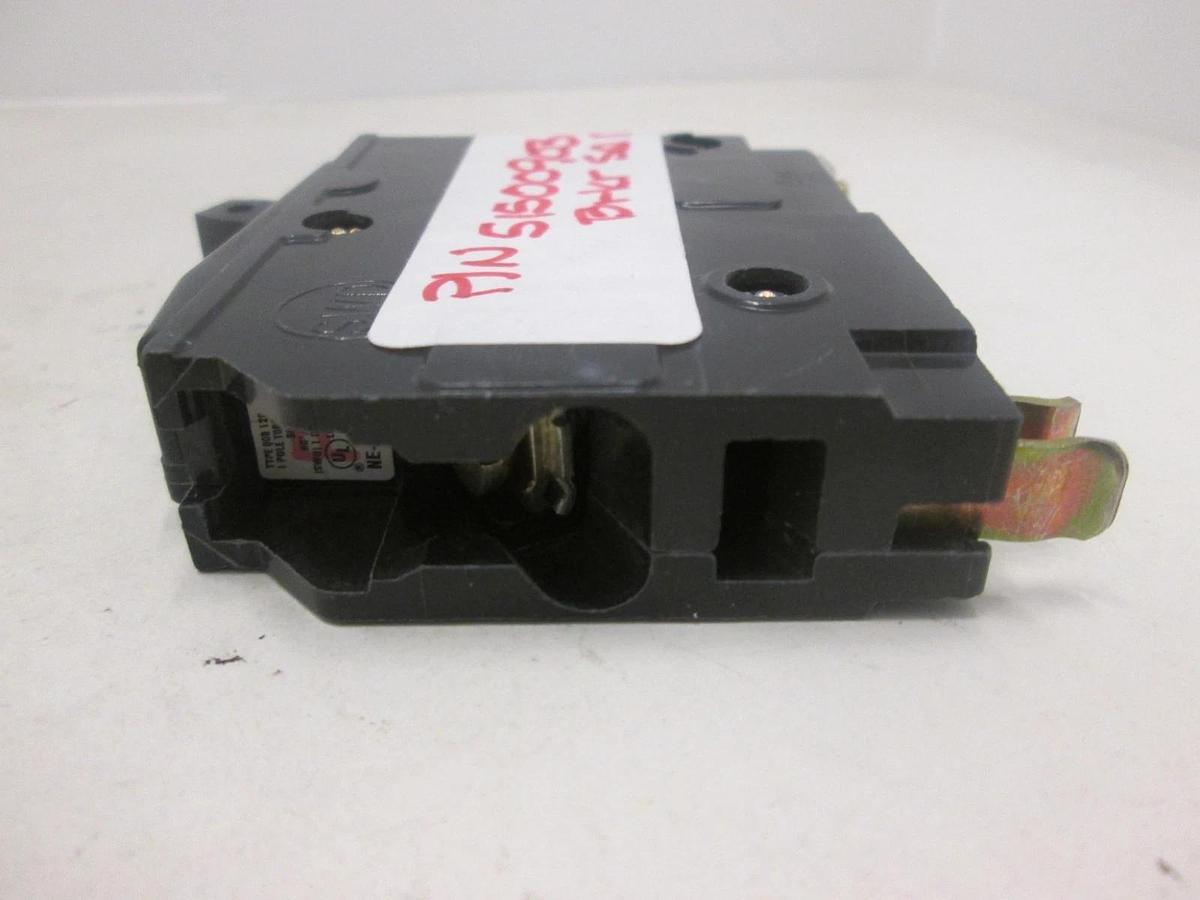 Used Square D, CIRCUIT BREAKER 15AMP, 1P, Used