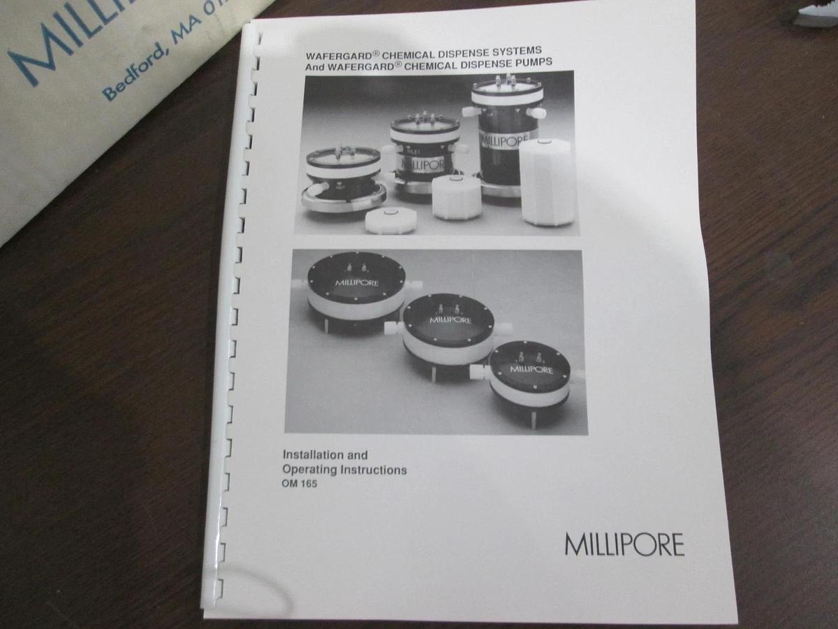 Millipore, WCDSF04L1, Wafergard Chemical Dispense System FP-4 Pump w/ Filter New