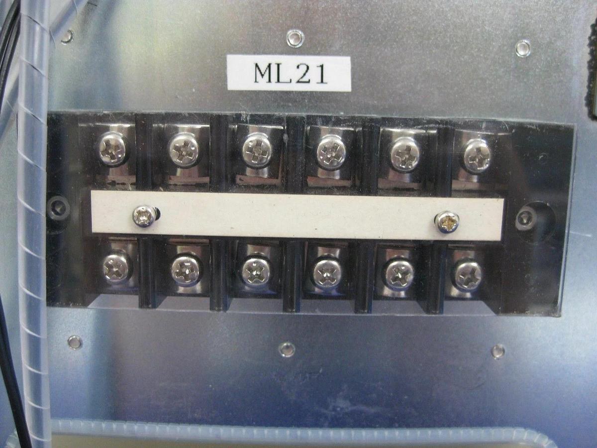 Used TEL Tokyo Electron Circuit Breaker Control Panel w/ Fuji Electric EG53F EG52F