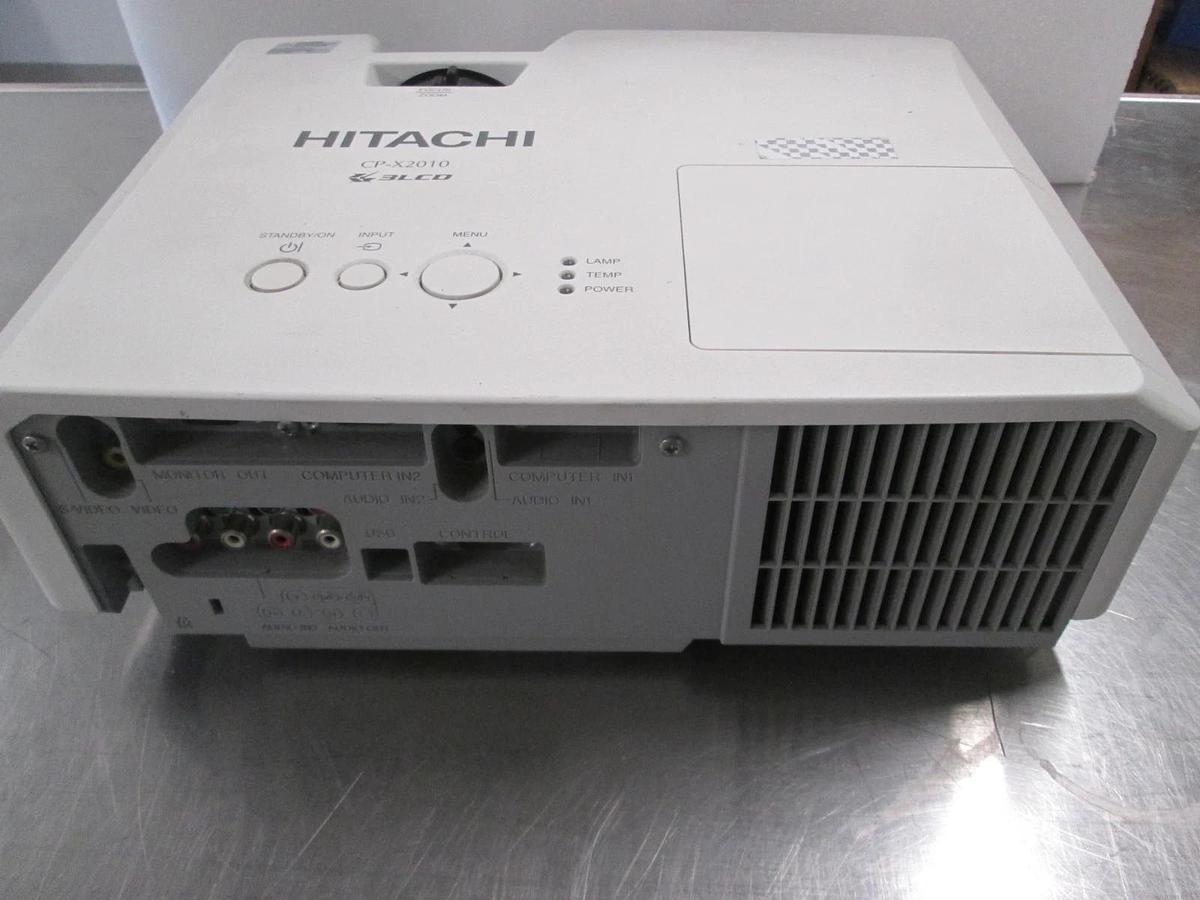 Used Hitachi Model: CP- X2010, LCD projector 100-120v/ 220-240v , 50/60Hz 3.7-1.0A